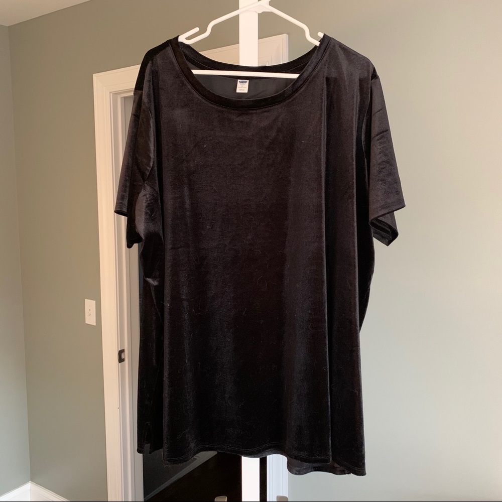 Black Velvet Top